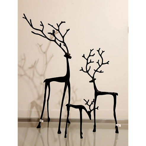Hertenfamilie Kerstdecoraties