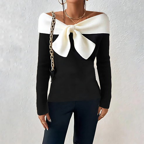 Elegante V-hals Trui voor Dames